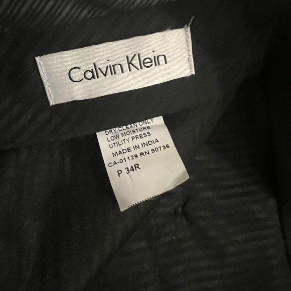Calvin Klein Dress Pants Mens Black - Picture 3 of 5